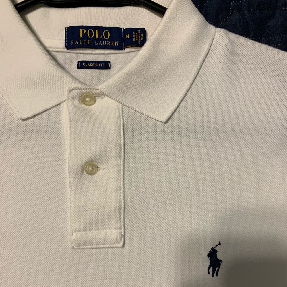 Polo classic fit medium.